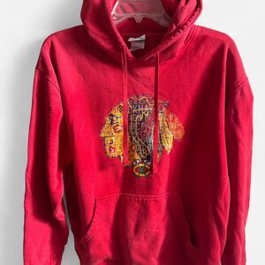 Nhl Men's Red Hoodie